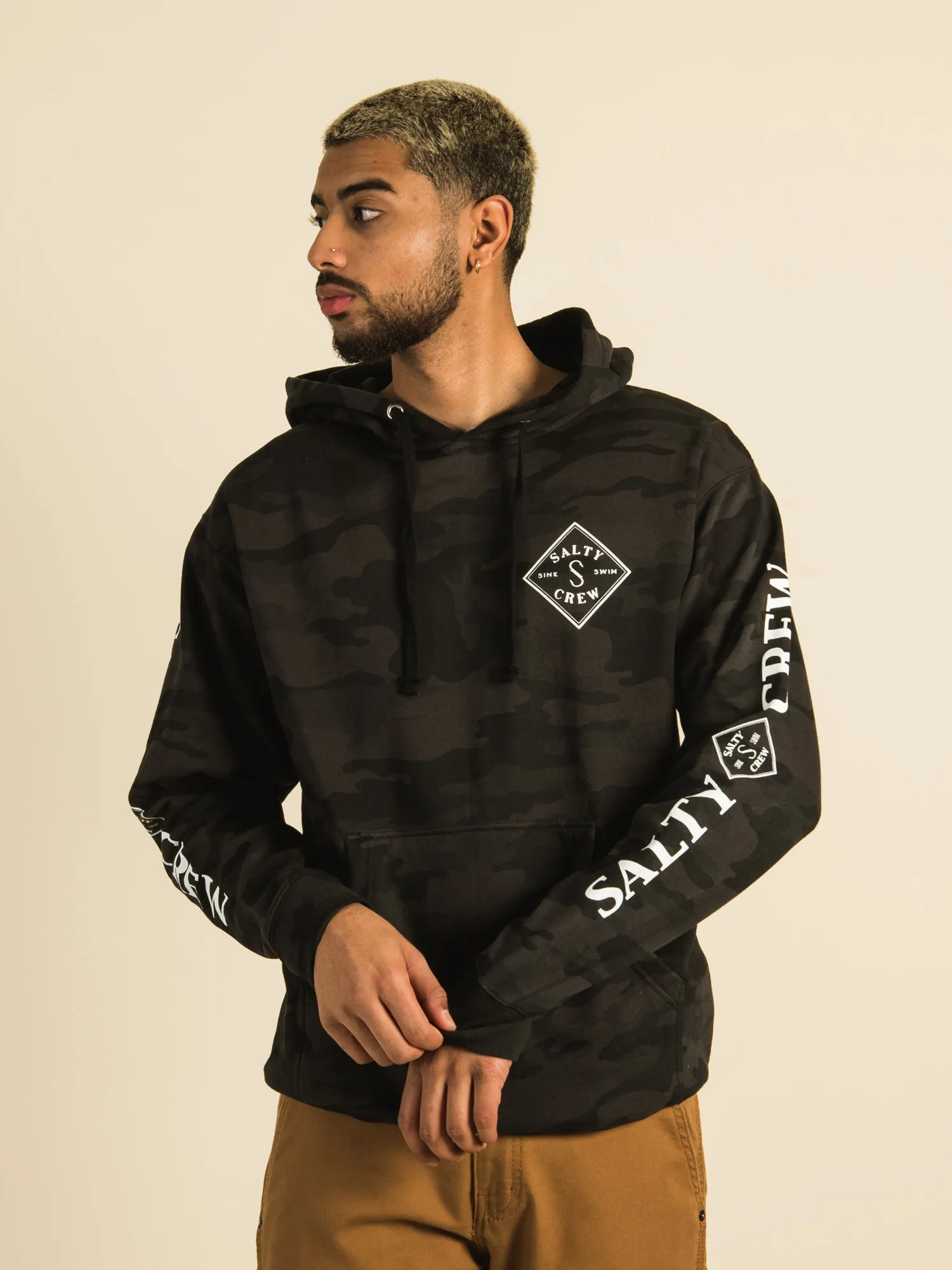 SALTY CREW TIPPET CAMO FLEECE HOODIE - CLEARANCE sold by Boathouse product image thumbnail 2