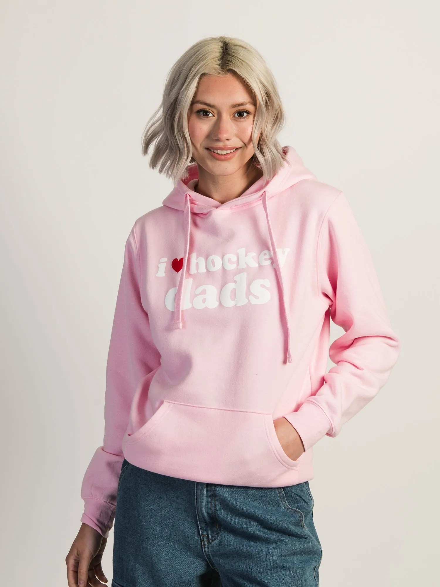 HOCKEY BENDERS I LOVE HOCKEY DADS PULLOVER HOODIE sold by Boathouse