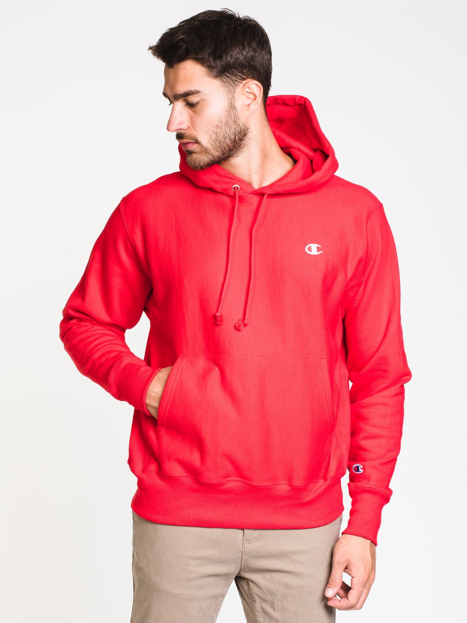MENS RW PULLOVER HOODIE- SCARLET RED - CLEARANCE sold by Boathouse