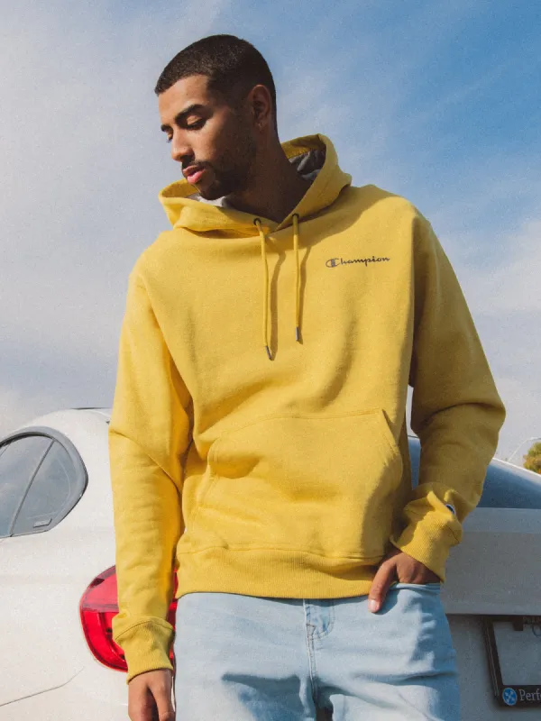 CHAMPION POWERBLEND SCRIPT HOODIE   - CLEARANCE sold by Boathouse