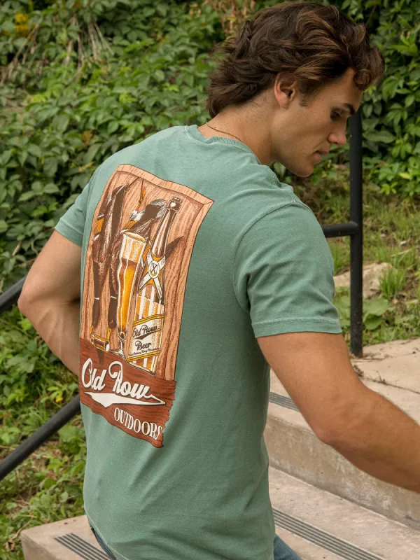 OLD ROW OUTDOORS DUCK BEER T-SHIRT - CLEARANCE sold by Boathouse
