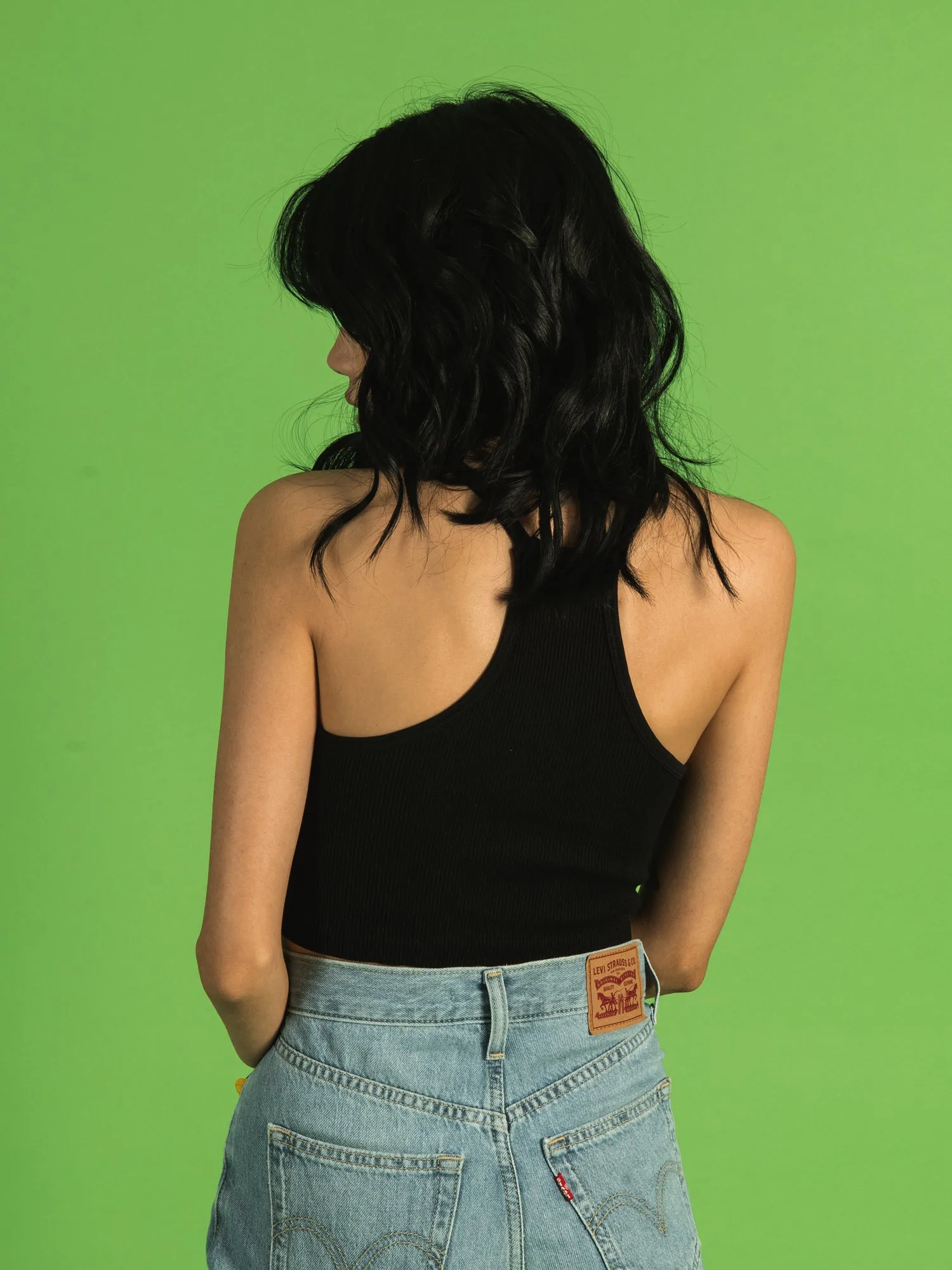 DYNAMIC RIBBED CROP SPORTS TANK - CLEARANCE sold by Boathouse product image thumbnail 2