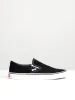 MENS VANS CLASSIC SLIP-ON BLACK CANVAS SHOES sold by Boathouse
