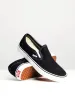 MENS VANS CLASSIC SLIP-ON BLACK CANVAS SHOES sold by Boathouse