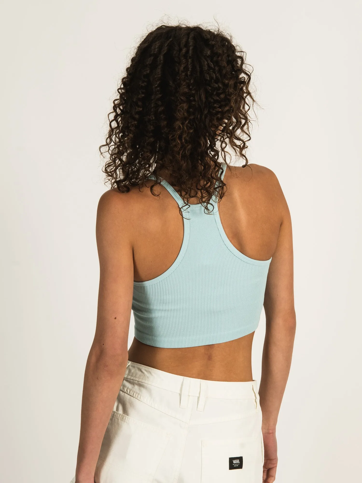 DYNAMIC THICK RIB RACERBACK CROP TANK - CLEARANCE sold by Boathouse product image thumbnail 3