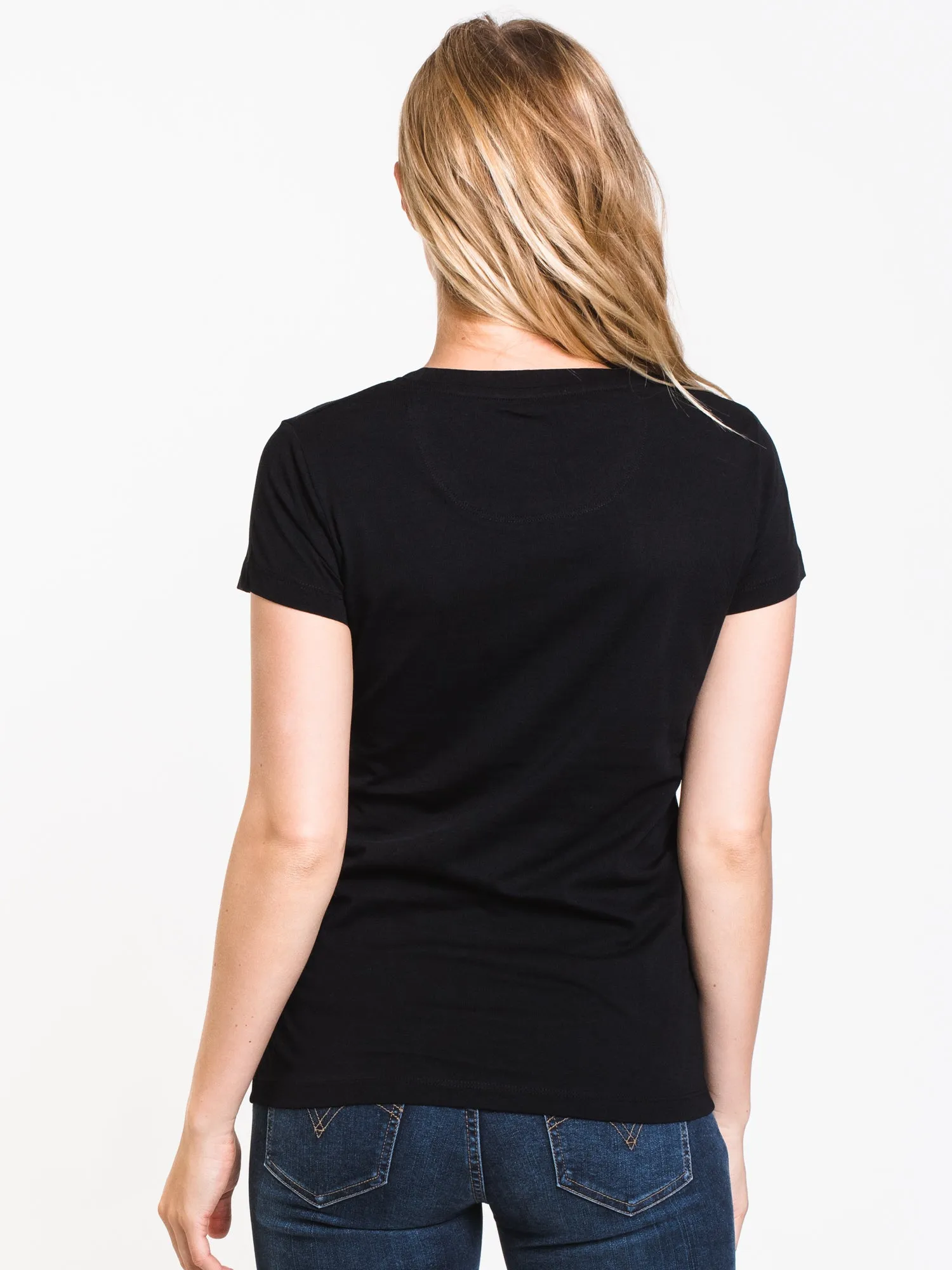 WOMENS ESTESSI SHORT SLEEVE TEE - BLACK - CLEARANCE sold by Boathouse product image thumbnail 2