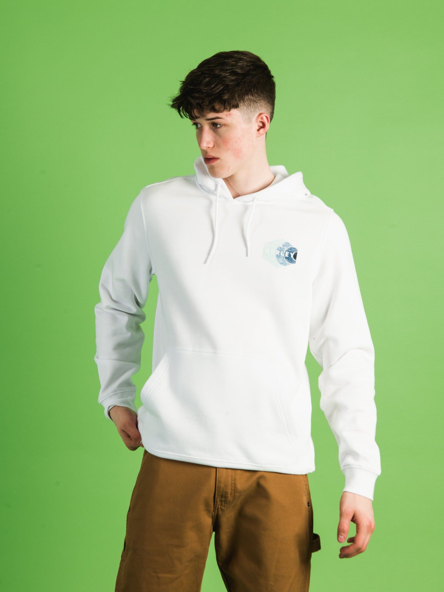 HURLEY SEASIDE FLEECE PULL OVER HOODIE - CLEARANCE sold by Boathouse product image thumbnail 2