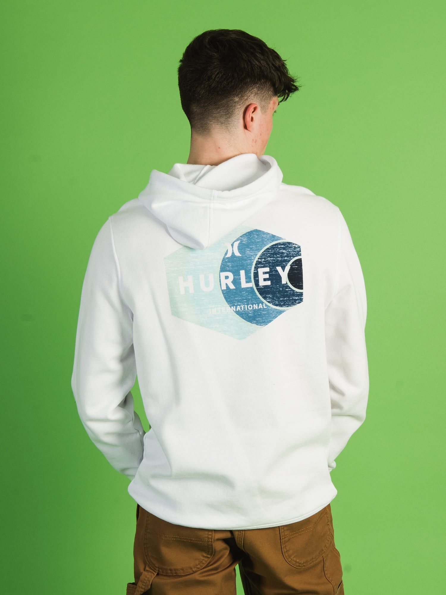 HURLEY SEASIDE FLEECE PULL OVER HOODIE - CLEARANCE sold by Boathouse