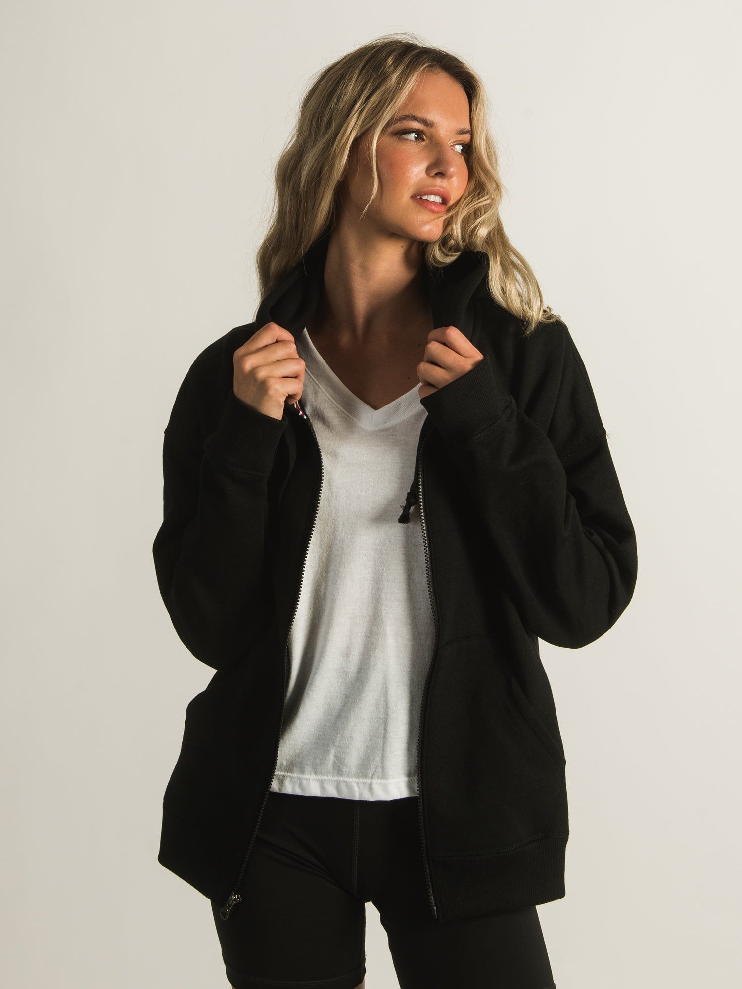 CHAMPION POWERBLEND FULL ZIP HOODIE sold by Boathouse product image thumbnail 2