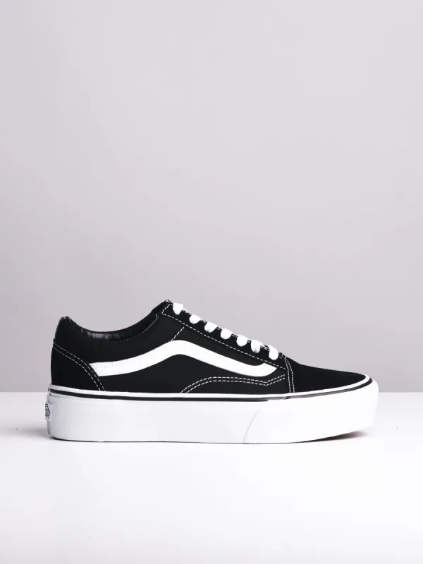 WOMENS VANS OLD SKOOL PLATFORM CANVAS SHOES sold by Boathouse