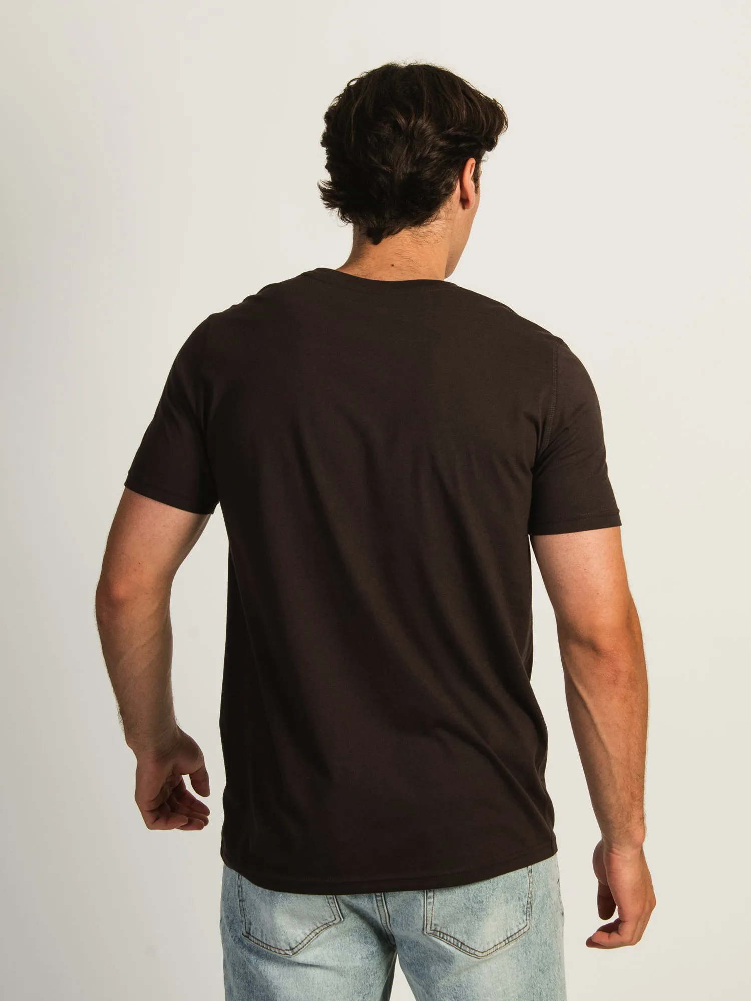 VICTOR V-NECK TEE- BROWN - CLEARANCE sold by Boathouse product image thumbnail 2