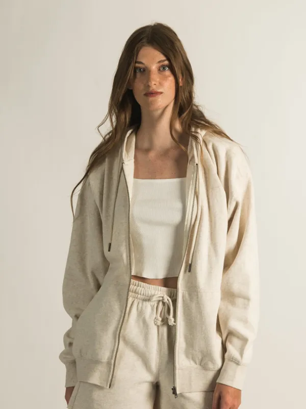 HARLOW MARIAH OVERSIZED ZIP HOODIE - CLEARANCE sold by Boathouse