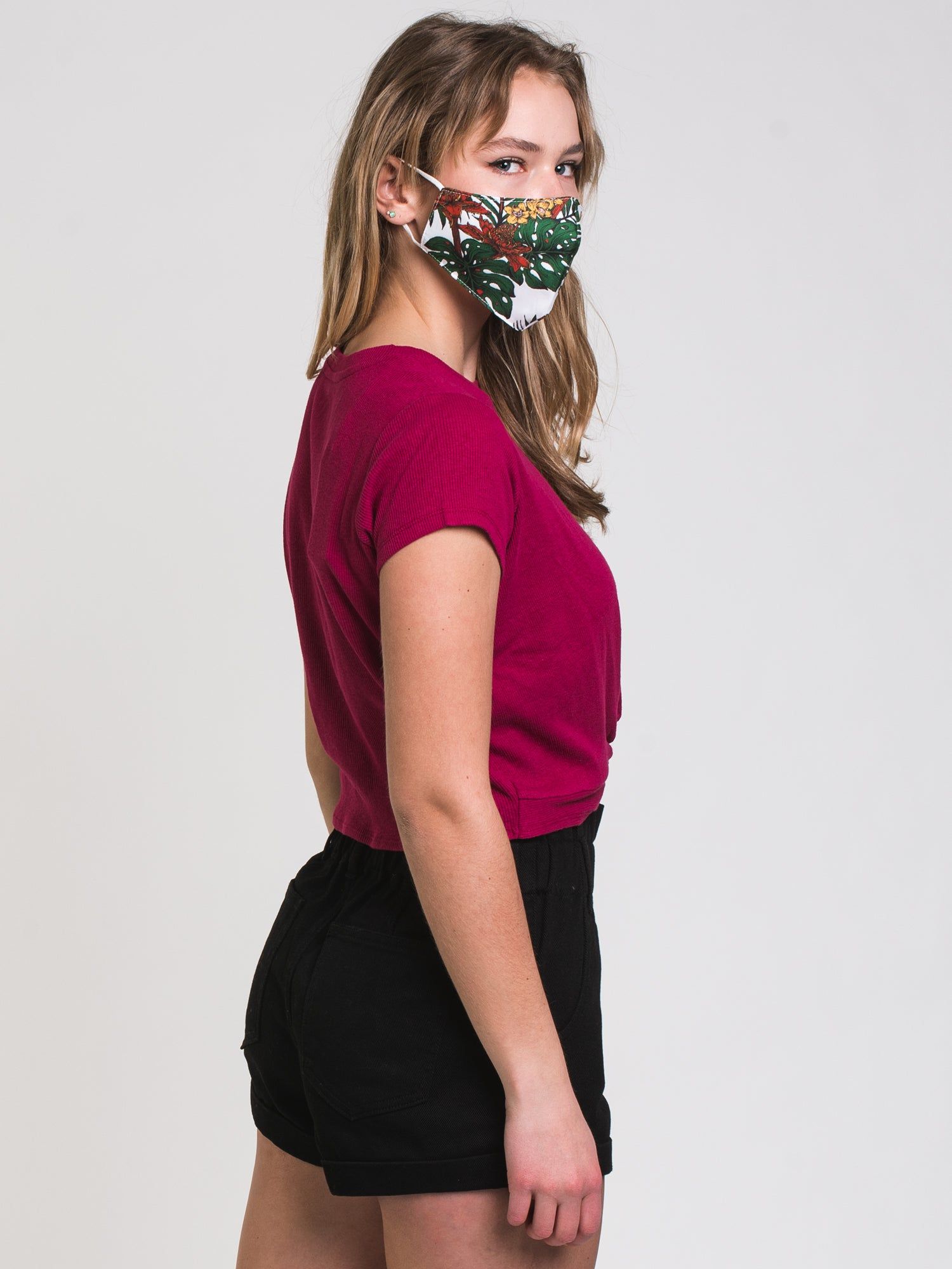 HARLOW EVERLY RIB TWIST TEE - CLEARANCE sold by Boathouse product image thumbnail 3