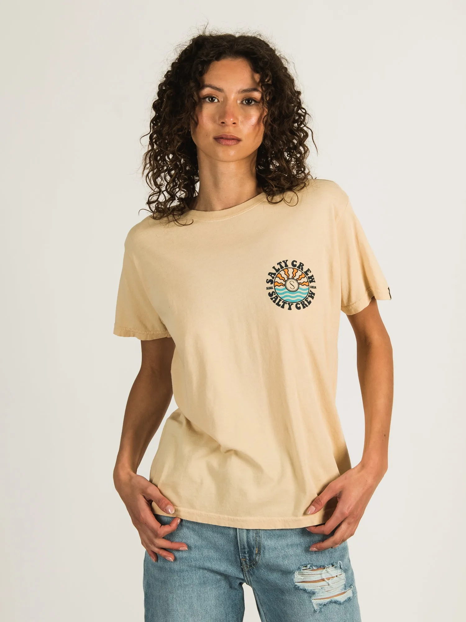 SALTY CREW SUN WAVES BOYFRIEND T-SHIRT - CLEARANCE sold by Boathouse product image thumbnail 2