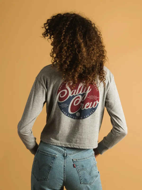 SALTY CREW CLUB SALTY CROP LONG SLEEVE TEE - CLEARANCE sold by Boathouse