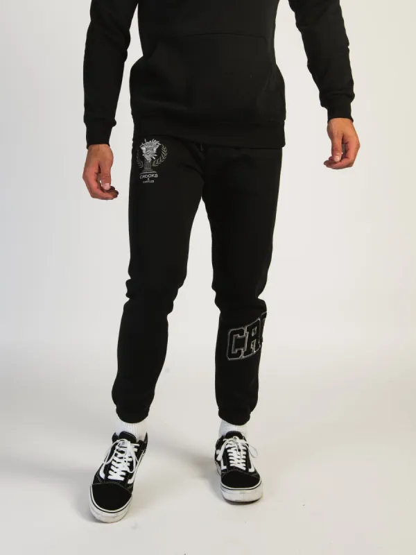 CROOKS & CASTLES COLLEGIATE EMBROIDERED JOGGER - CLEARANCE sold by Boathouse