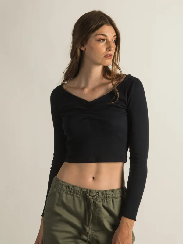HARLOW KYLIE LONG SLEEVE VNECK - CLEARANCE sold by Boathouse
