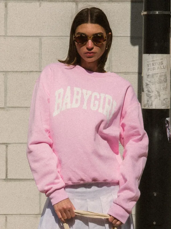 BABYGIRL CREWNECK  - CLEARANCE sold by Boathouse
