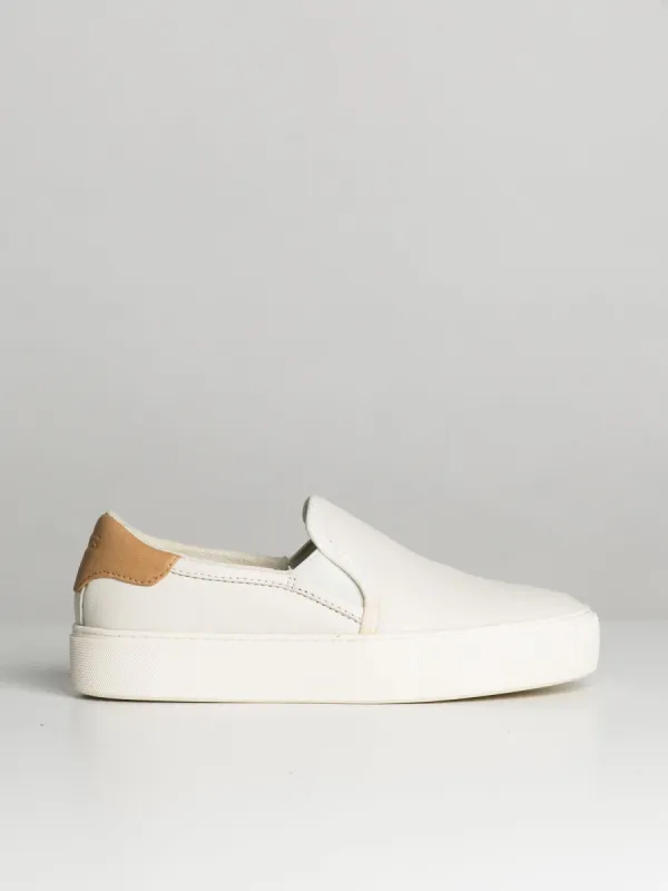 WOMENS UGG CAHLVAN COCONUT MILK LEATHER SNEAKER - CLEARANCE made by UGG