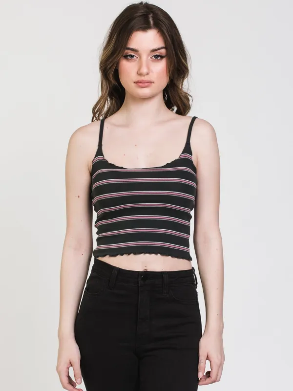 HARLOW LETTUCE STRIPE TANK - CLEARANCE sold by Boathouse