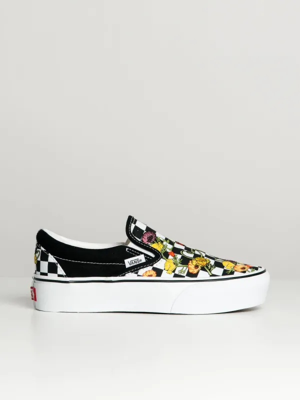 WOMENS VANS CLASSIC SLIP ON PLATFORM sold by Boathouse