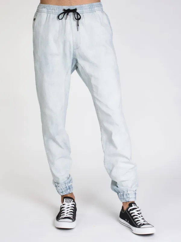 MENS PROJECT ZANEROBE JOGGER - DENIM - CLEARANCE made by Boathouse