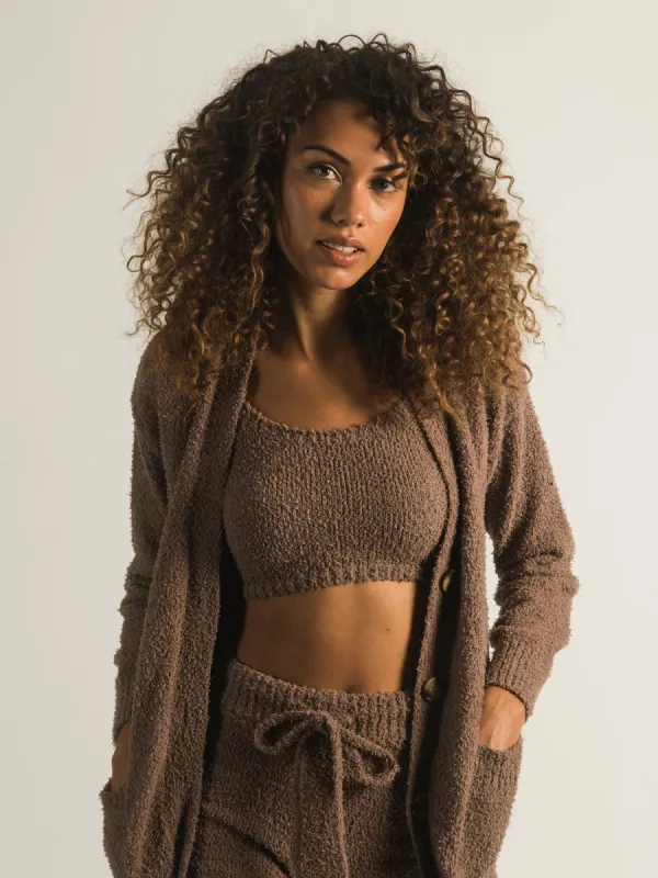 HARLOW FUZZY CARDIGAN - CLEARANCE sold by Boathouse