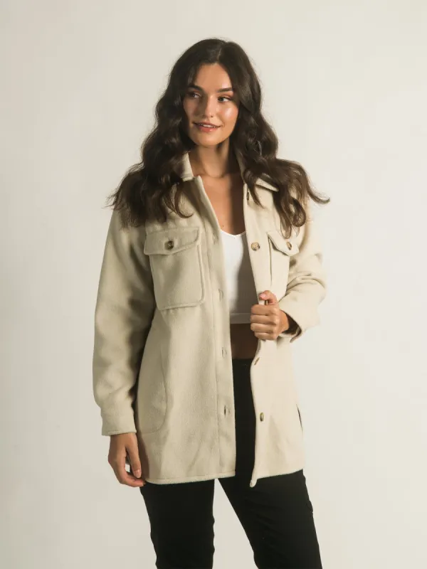 HARLOW GWEN SOLID SHIRT JACKET - CLEARANCE sold by Boathouse
