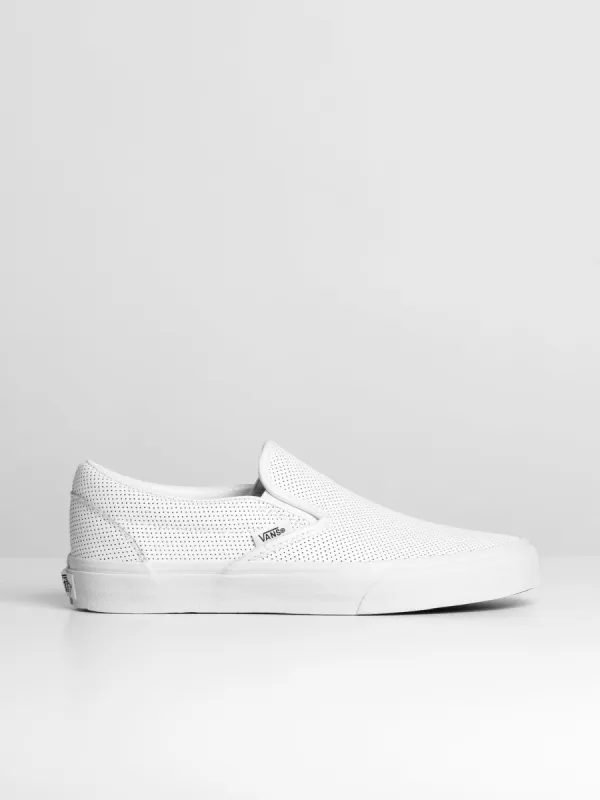 WOMENS VANS PERF LEATHER SLIP-ON  - CLEARANCE sold by Boathouse