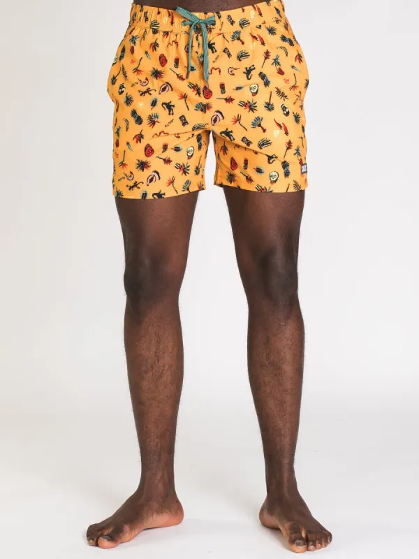 SAXX YEL REMOTE ISLAND 2I N 1 VOLLEY - CLEARANCE made by Boathouse