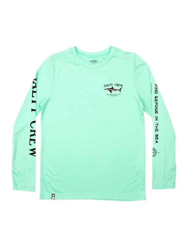 KIDS SALTY CREW YOUTH BOYS BRUCE LONG SLEEVE TEE - CLEARANCE sold by Boathouse