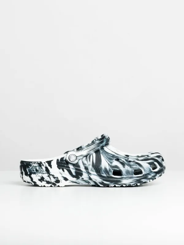 WOMENS CROCS CLASSIC MARBLED CLOGS - CLEARANCE sold by Boathouse
