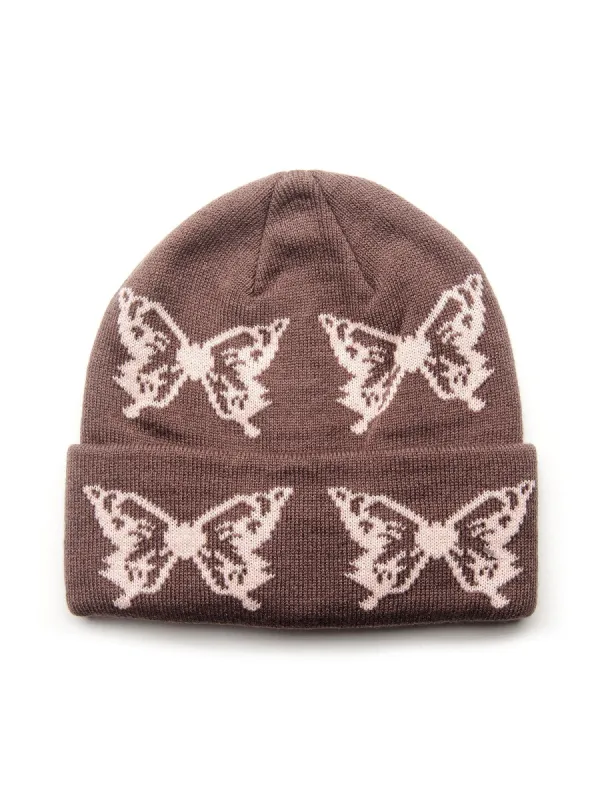 HARLOW JACQUARD BEANIE - BUTTERFLY - CLEARANCE sold by Boathouse