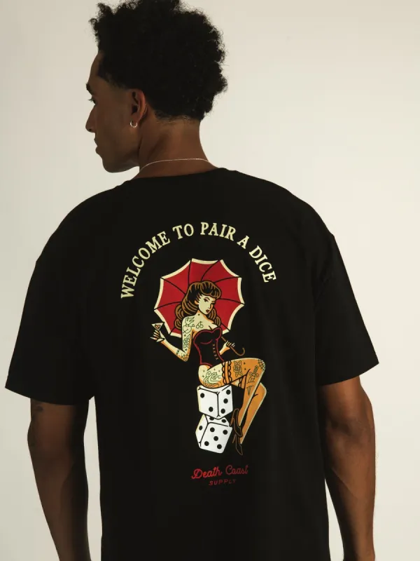 DEATH COAST SUPPLY DICE T-SHIRT sold by Boathouse
