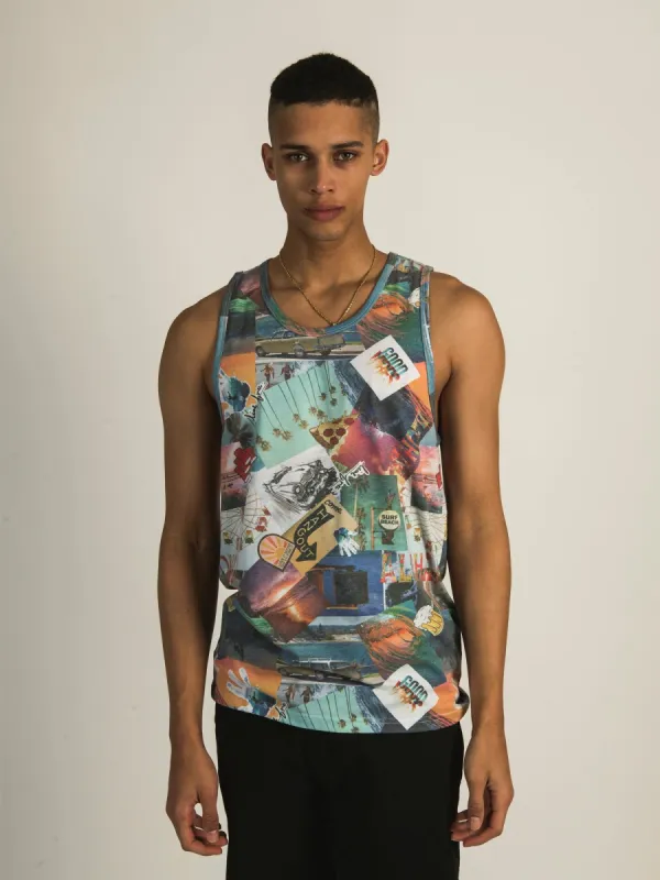 KOLBY HEFF ALL OVER PRINT TANK TOP sold by Boathouse