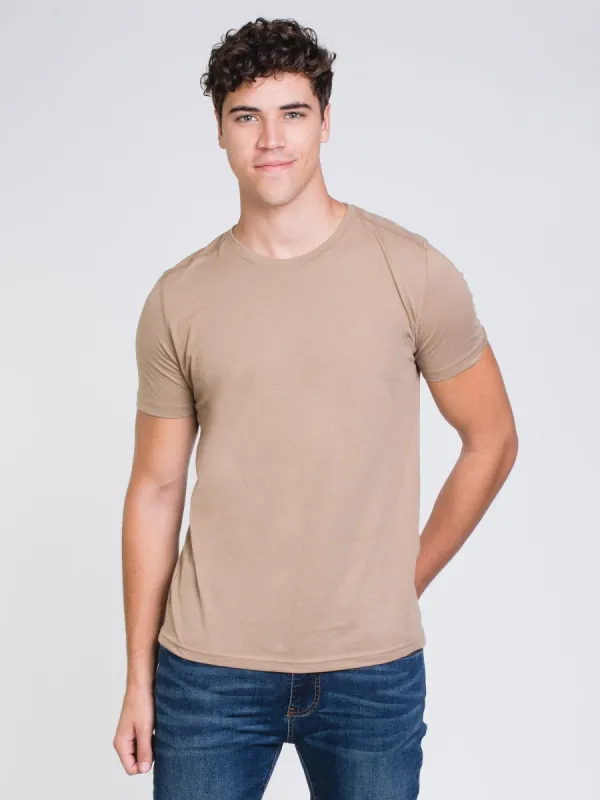 MENS VICTOR CREWNECK T - BEIGE - CLEARANCE sold by Boathouse