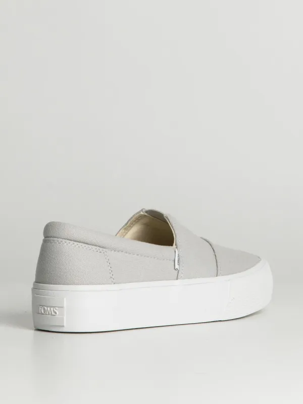 WOMENS TOMS ALPARGATA FENIX PLATFORM CANVAS - CLEARANCE sold by Boathouse