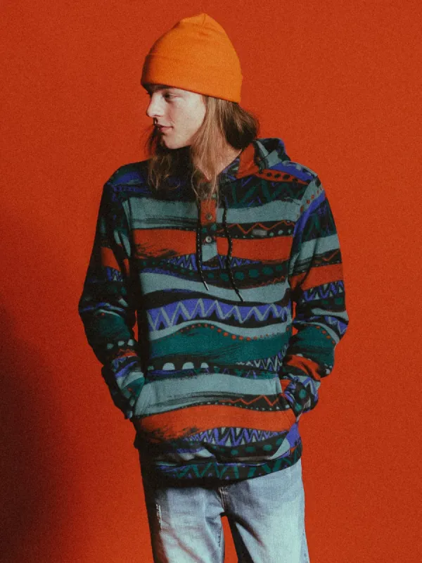 MENS FURNACE ANORAK PULLOVER HD - BLUE - CLEARANCE sold by Boathouse