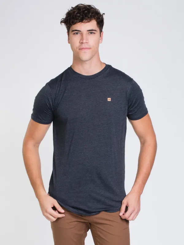 TENTREE TREEBLEND CURVED HEM SHORT SLEEVE T-SHIRT made by Boathouse