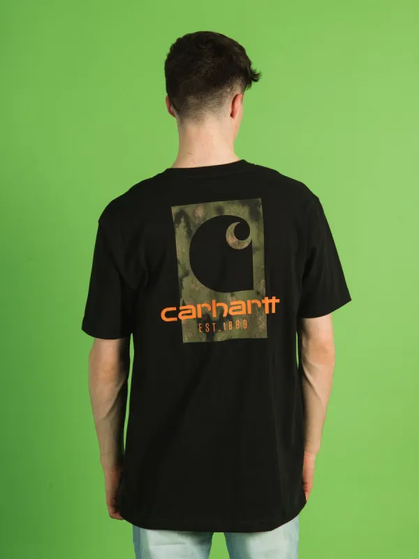 CARHARTT LOOSE FIT SHORT SLEEVE CAMO LOGO sold by Boathouse