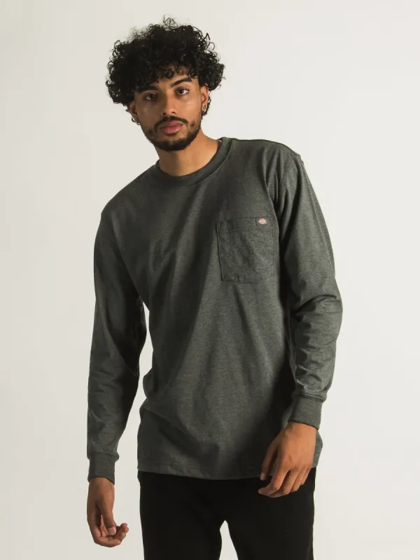 DICKIES HEAVYWEIGHT LONG SLEEVE POCKET T-SHIRT sold by Boathouse
