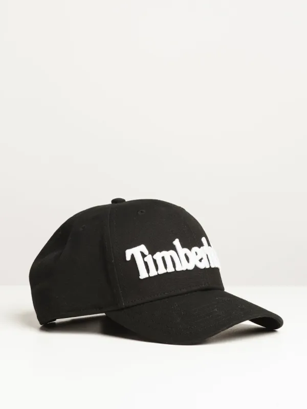 ED EMB LOGO BB CAP - BLACK - CLEARANCE made by Timberland