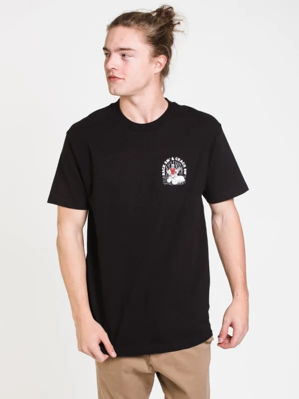 MENS RACK EM SHORT SLEEVE T-SHIRT - BLACK - CLEARANCE sold by Boathouse