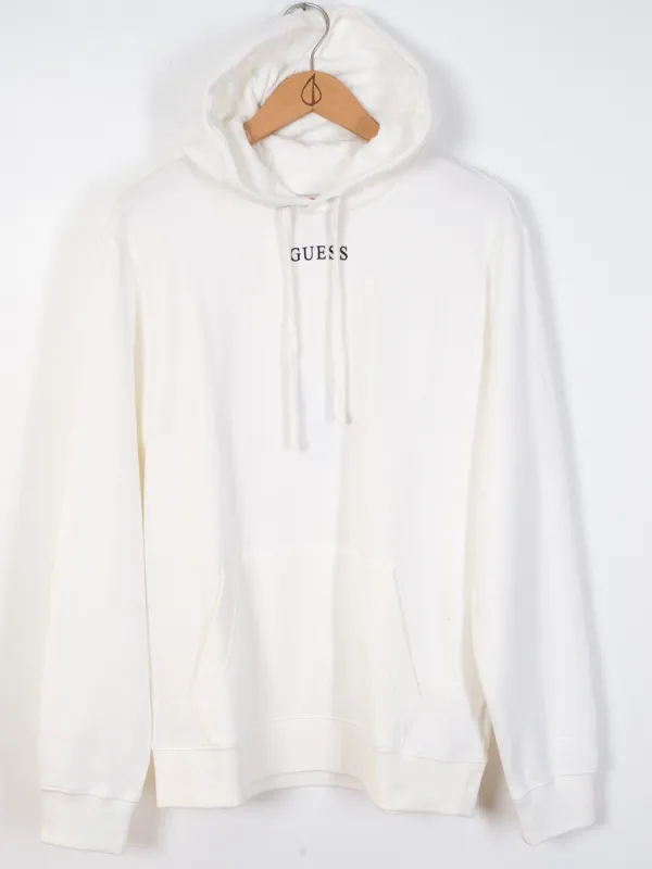MENS ESSENTIAL PULLOVER HOODIE - OFF WHITE - CLEARANCE sold by Boathouse