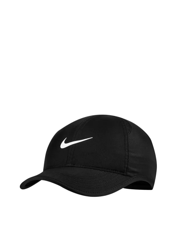 NIKE FEATHERLIGHT CAP - BLACK/WHITE sold by Boathouse