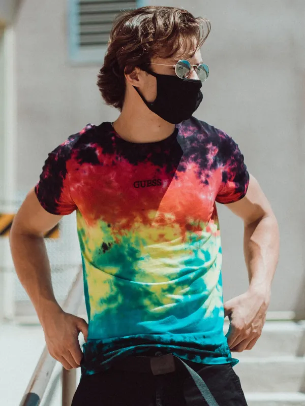 MENS COSMIC TIE DYE SHORT SLEEVE T - CLEARANCE made by Boathouse