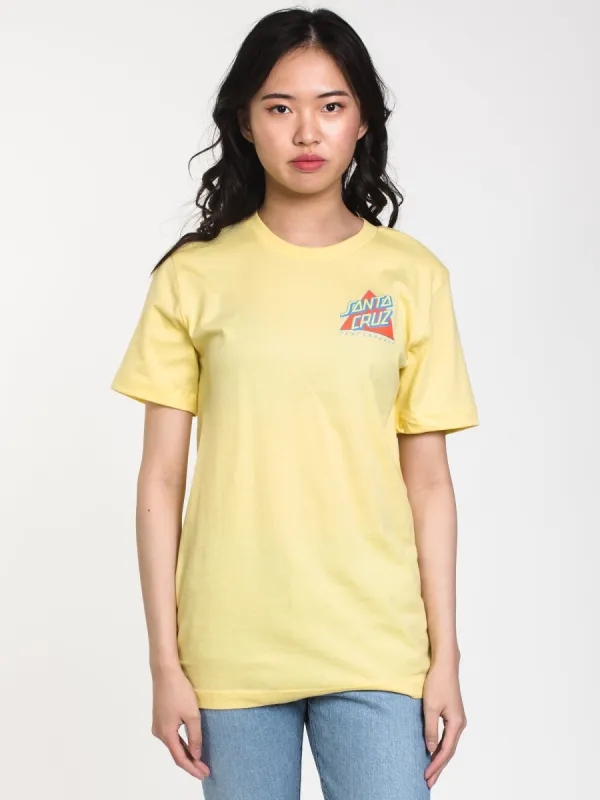 WOMENS NOT A DOT SHORT SLEEVE TEE - YELLOW - CLEARANCE sold by Boathouse