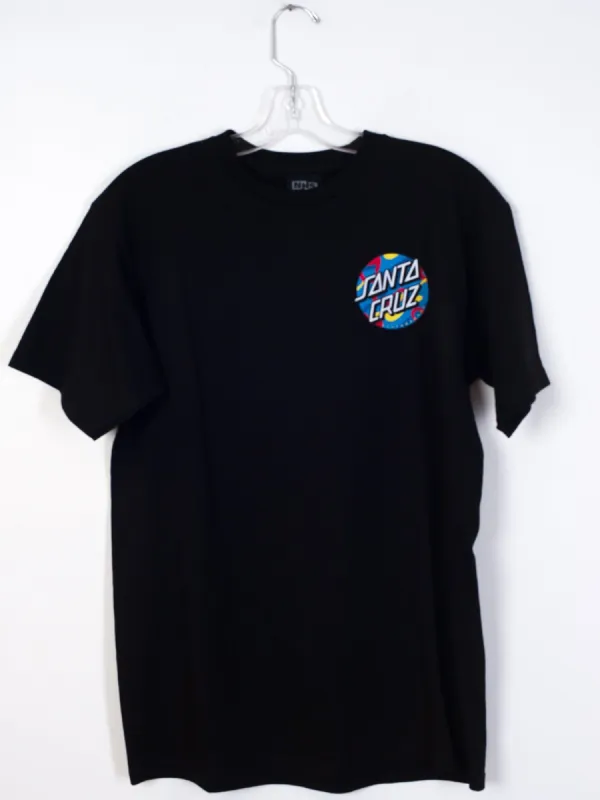 MENS PRIMARY DOT SHORT SLEEVE T-SHIRT- BLACK - CLEARANCE sold by Boathouse