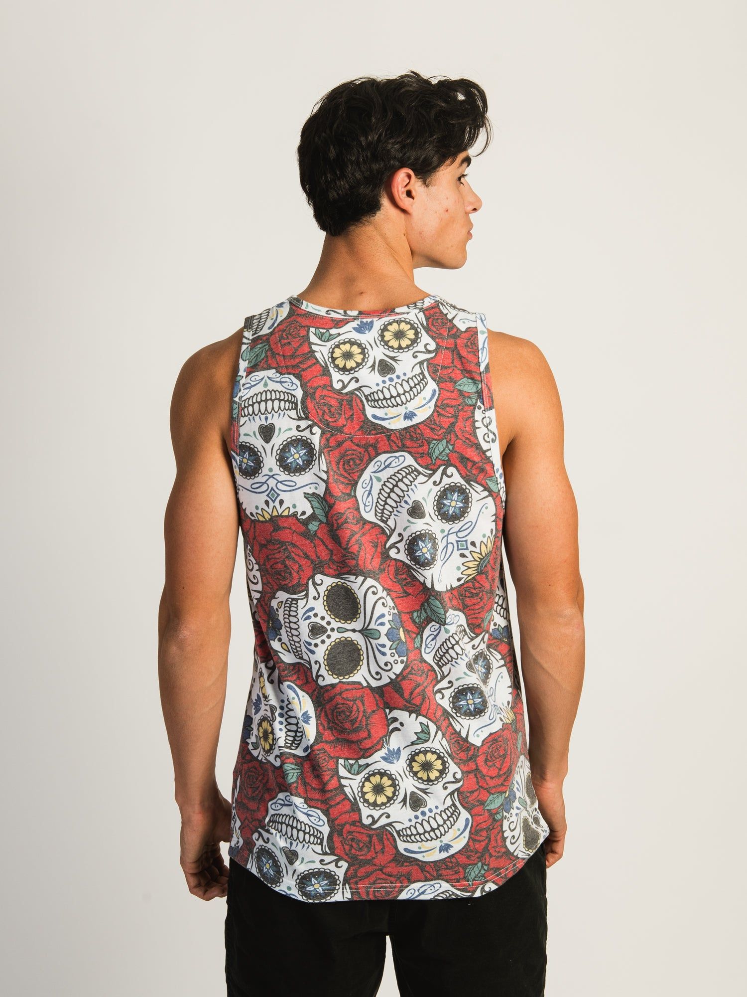 KOLBY JULIAN SCATTER PRINT TANK - RED sold by Kolby product image thumbnail 3