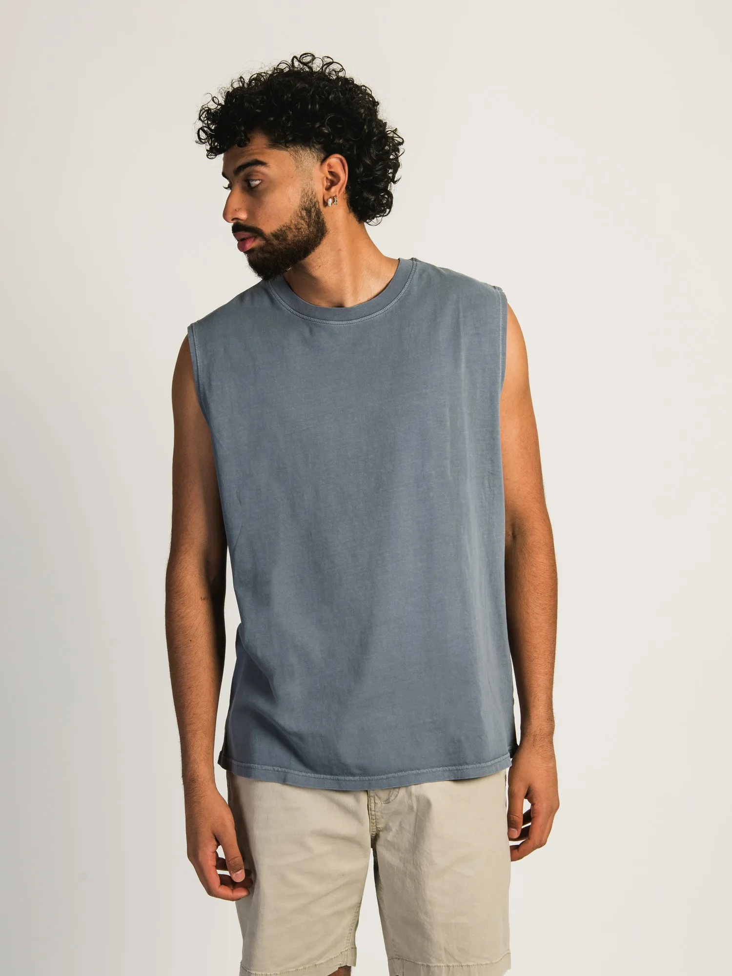 KOLBY GARMENT DYE OVERSIZE TANK sold by Kolby